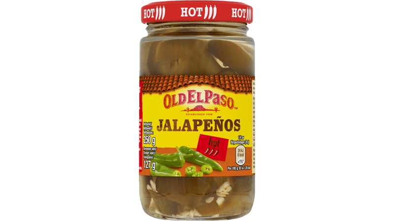 Sliced Green Jalapenos Hero